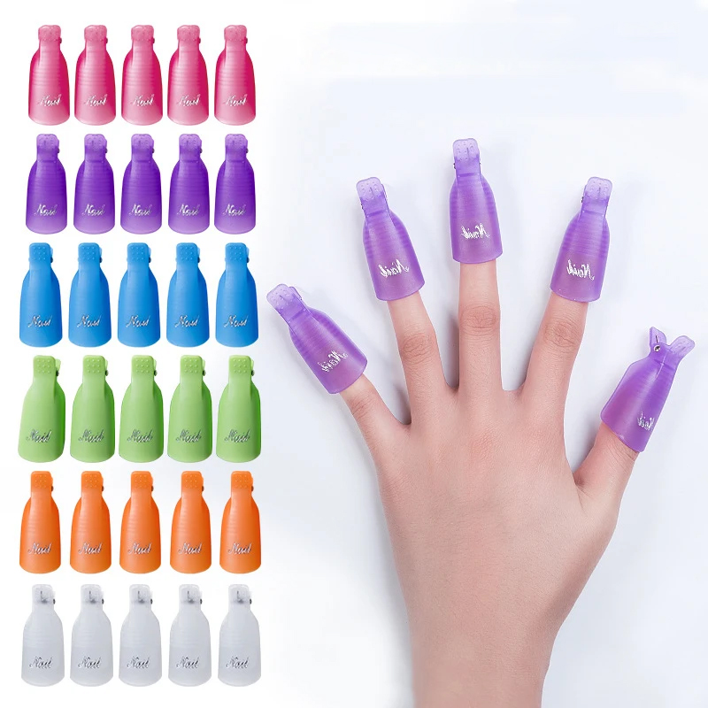 Nail Art Gel Polish - 10 stuks/zakje Manicure Art Dipped Cap