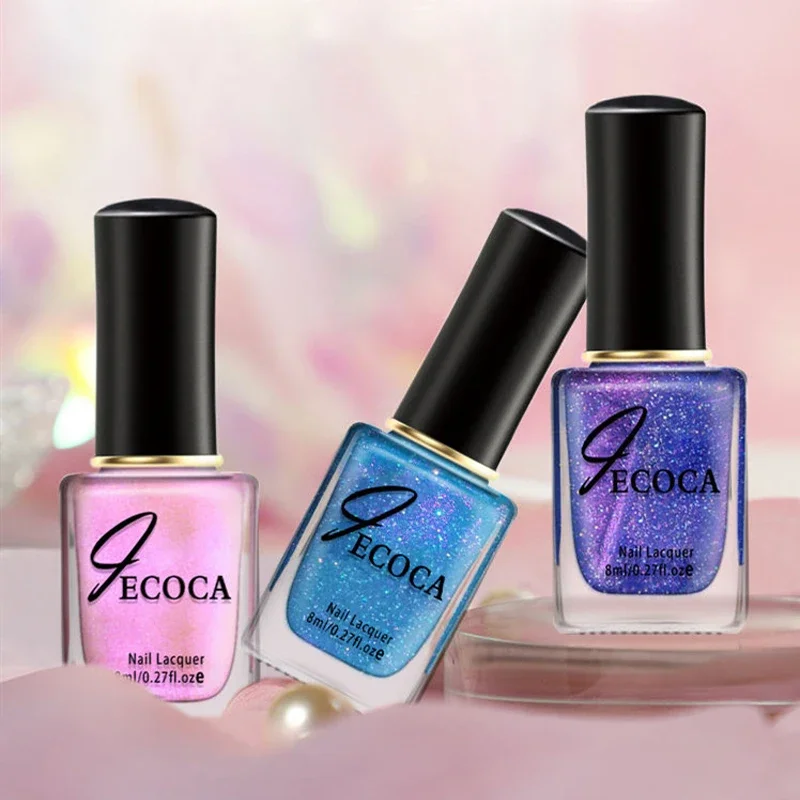 Nail Art Rainbow - Laser Glitter Nagellak Regenboog Nagellak Laser