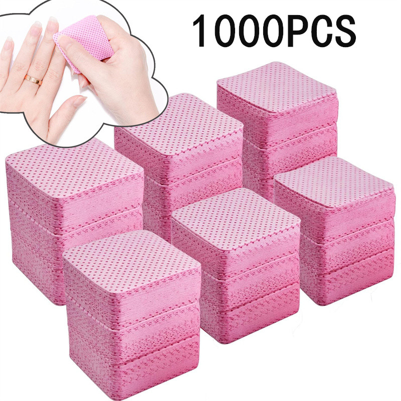 Nail Art Gel Polish - 20/50/100/300/1000 Stuks Niet-pluizende Nageldoekjes Gel Reinigingsdoekjes