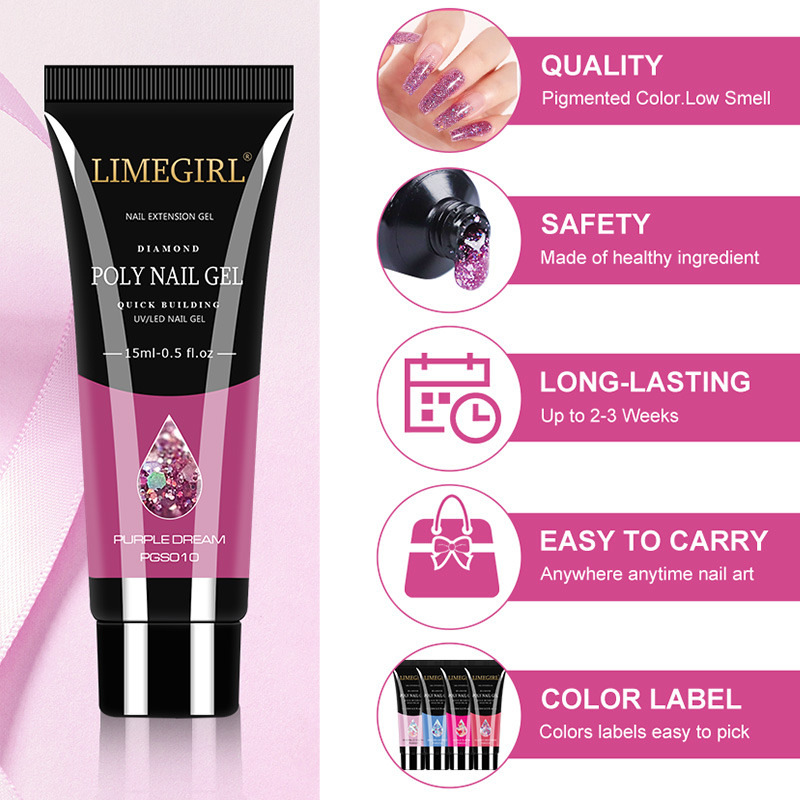 LIMEGIRL 15ml Nagel Art Kit Po - Nail Art Extension Cat Eye recensie en prijs