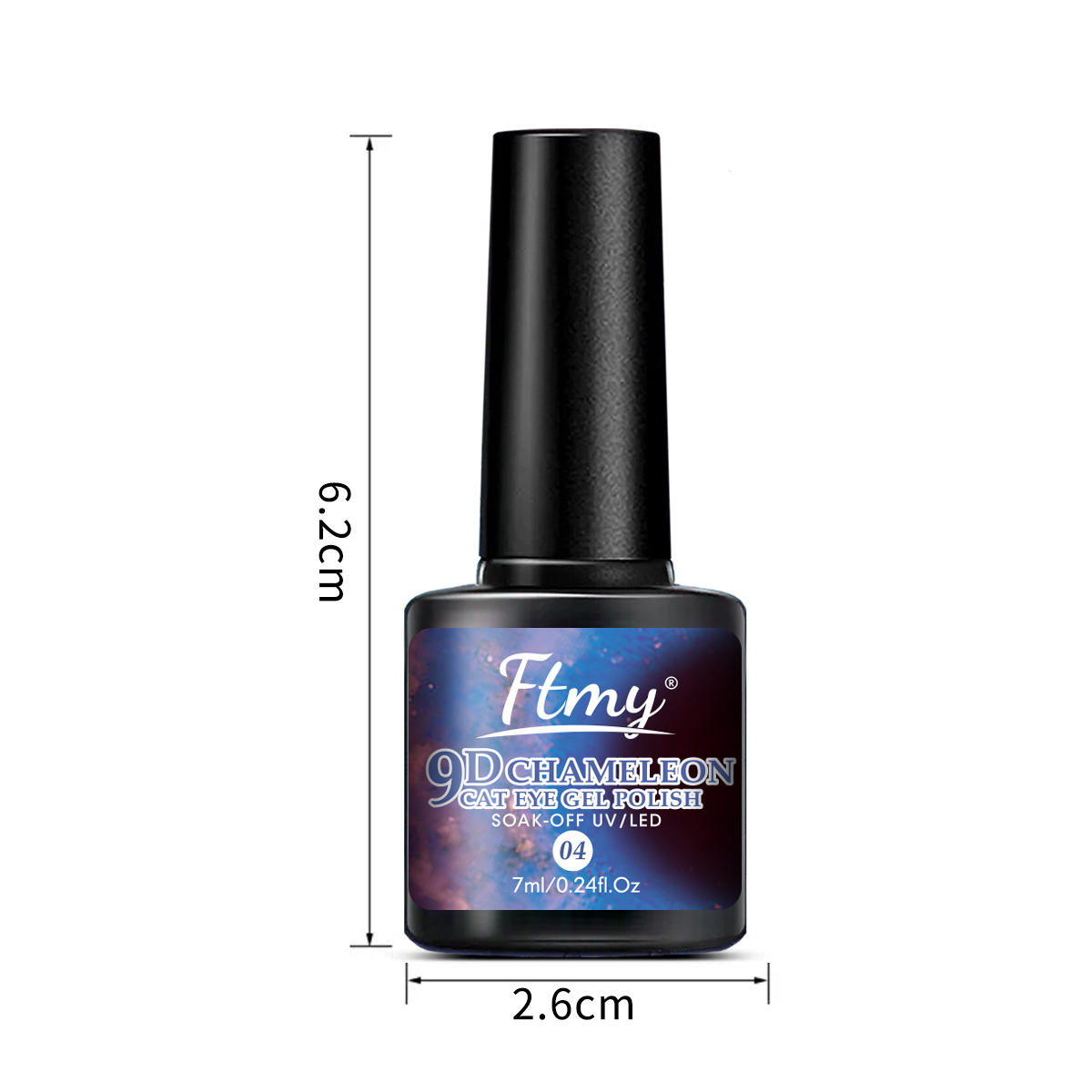 7ml Rainbow magnetische nagelg - Nail Art Rainbow recensie en prijs