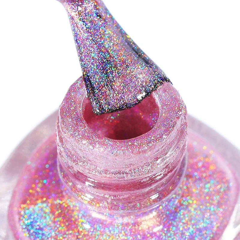 Laser Glitter Nagellak Zeven K - Nail Art Rainbow recensie en prijs