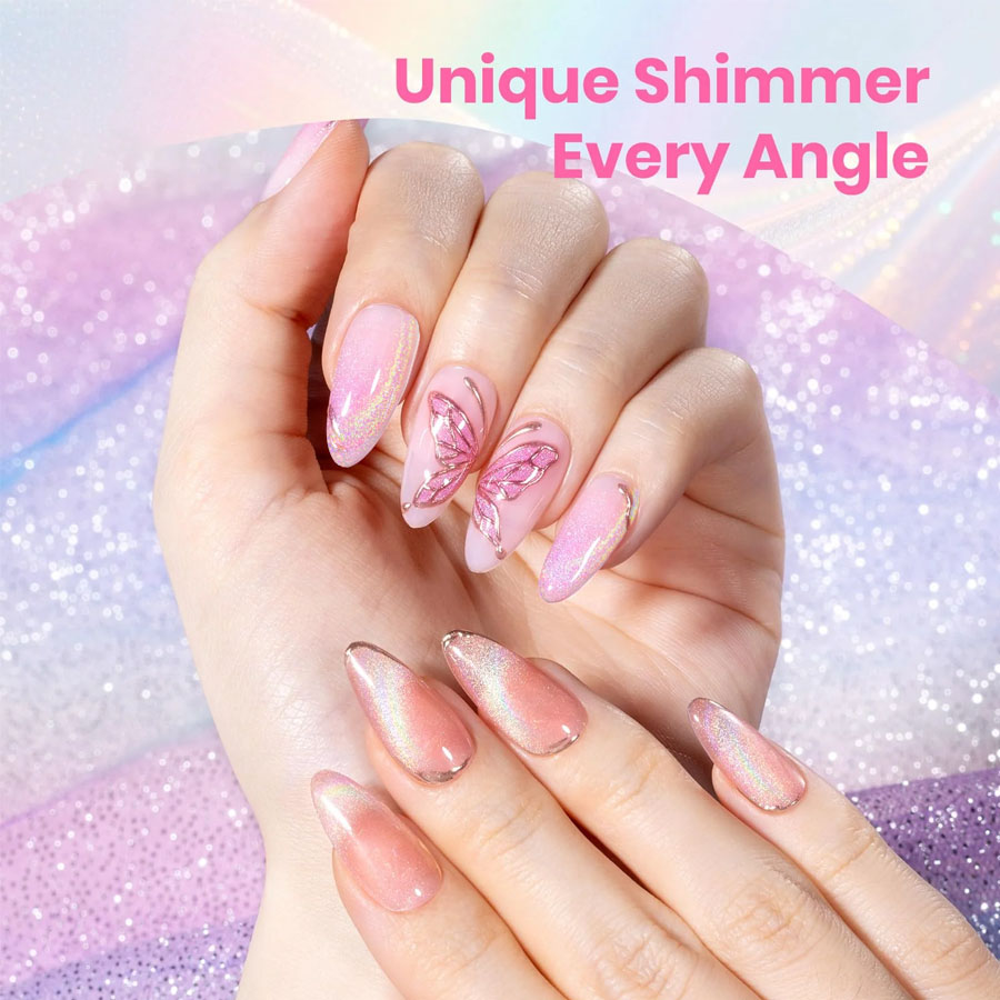 QAZIXU 1/6 Stuks Regenboog Kat - Nail Art Rainbow recensie en prijs
