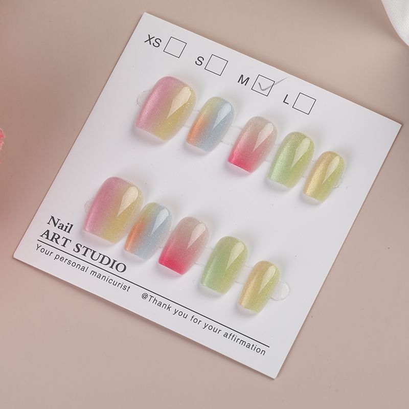 10 stuks regenboog dopamine ca - Nail Art Cat Eye recensie en prijs