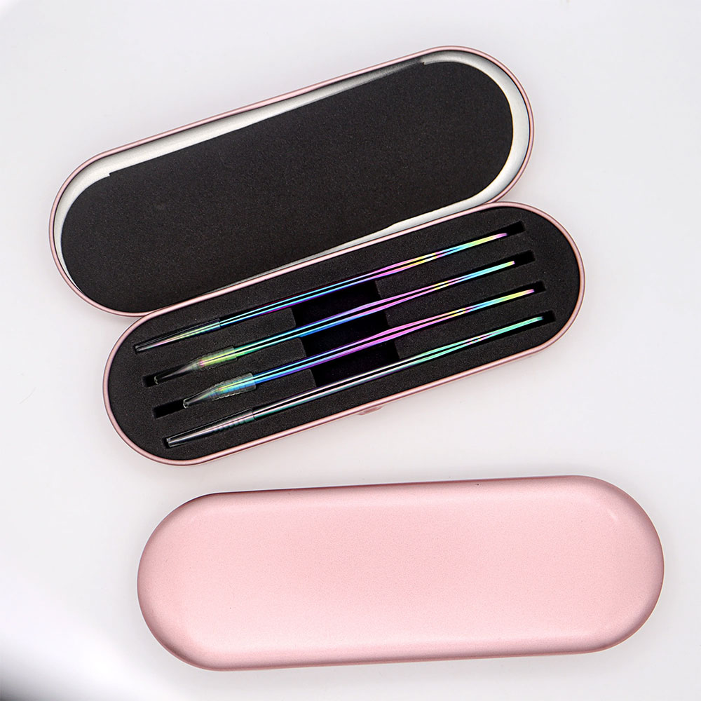 4 stuks regenboog wimpers pinc - Nail Art Rainbow recensie en prijs