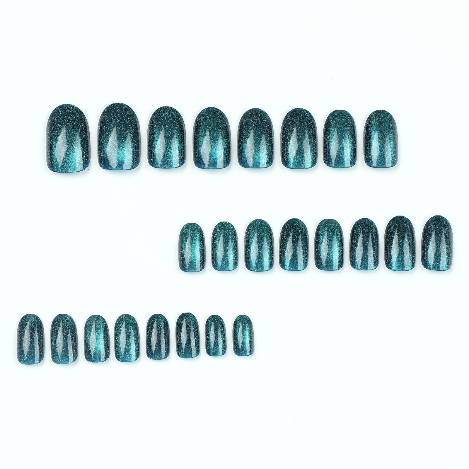 Blauwe kattenogen hars nagelve - Nail Art Extension Cat Eye recensie en prijs