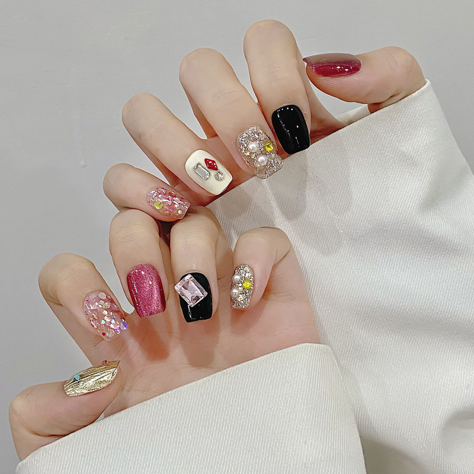 Handgemaakte Pers Op Nagels Gl - Nail Art Cat Eye recensie en prijs