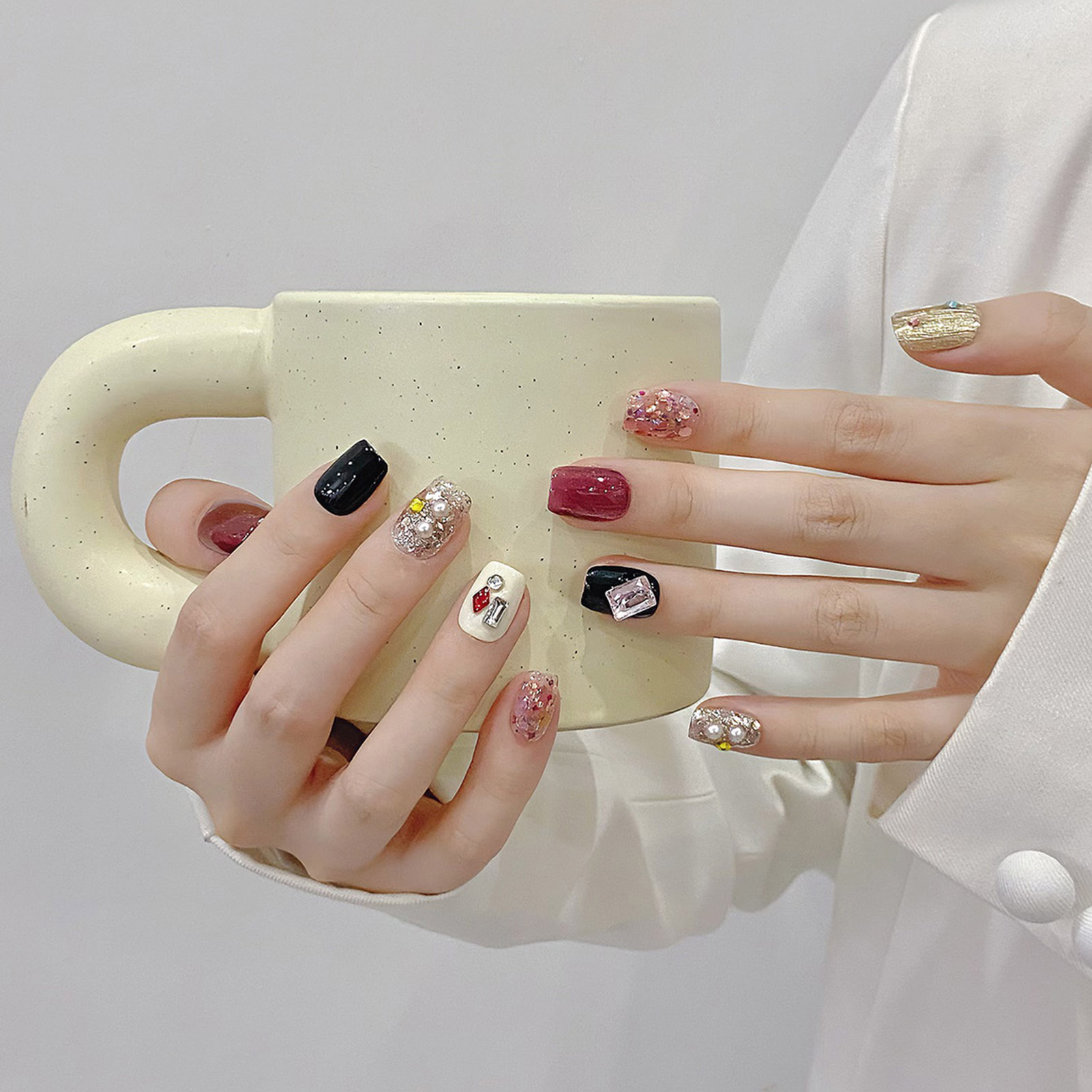 Handgemaakte Pers Op Nagels Gl - Nail Art Cat Eye recensie en prijs