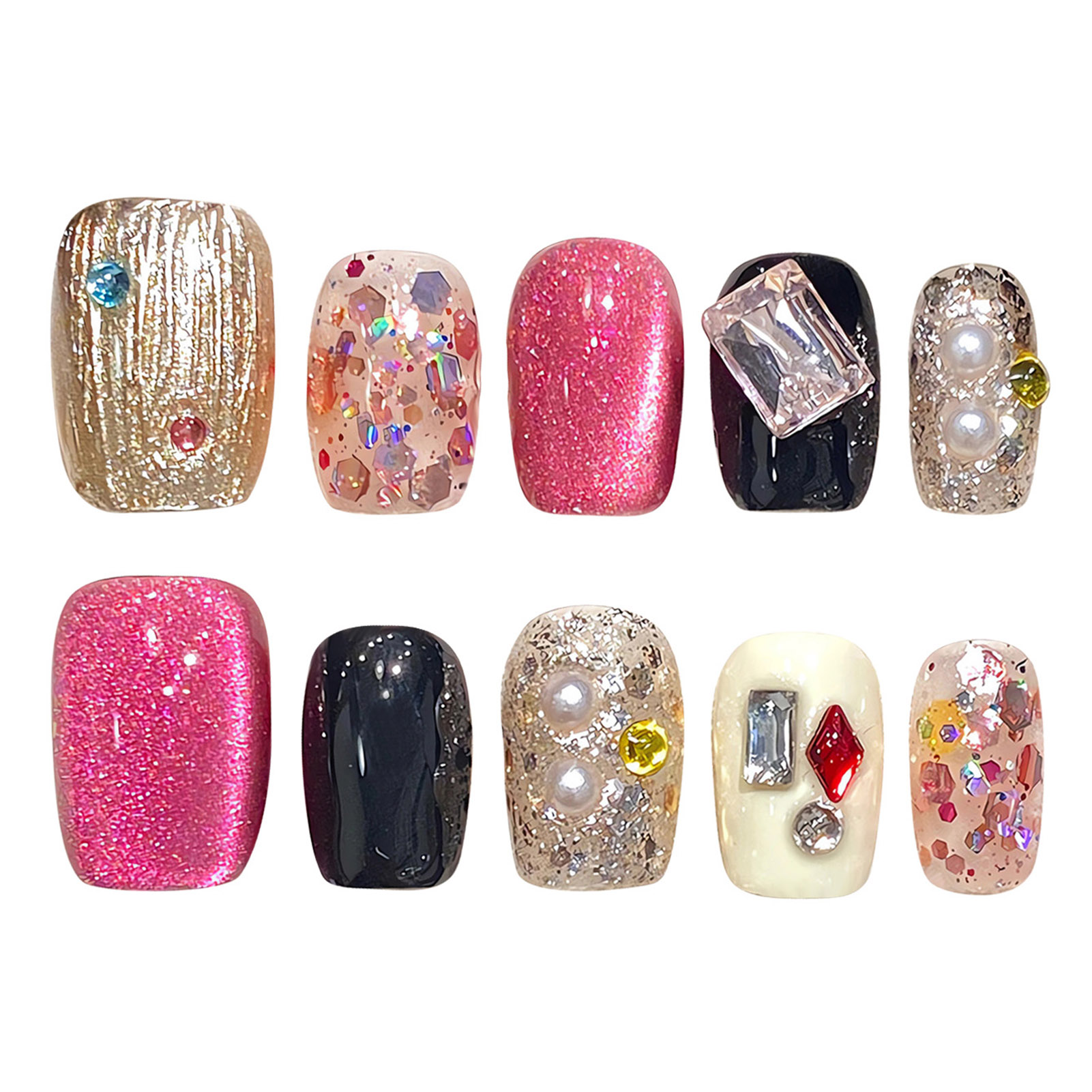 Handgemaakte Pers Op Nagels Gl - Nail Art Cat Eye recensie en prijs