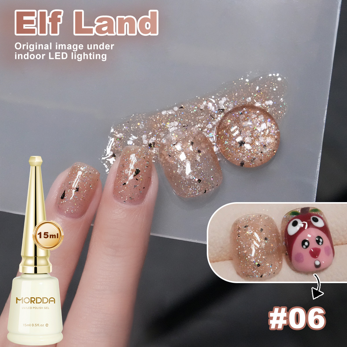 6 kleuren 15ml Rainbow Series  - Nail Art Rainbow recensie en prijs