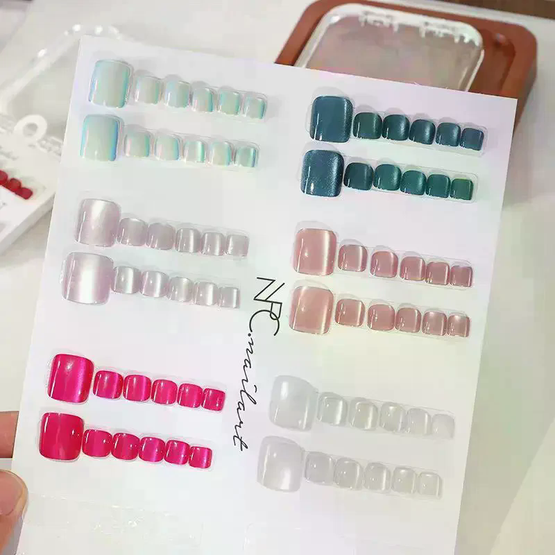 /Kuz/10 Stuks/Doos Franse Kuns - Nail Art Extension Cat Eye recensie en prijs