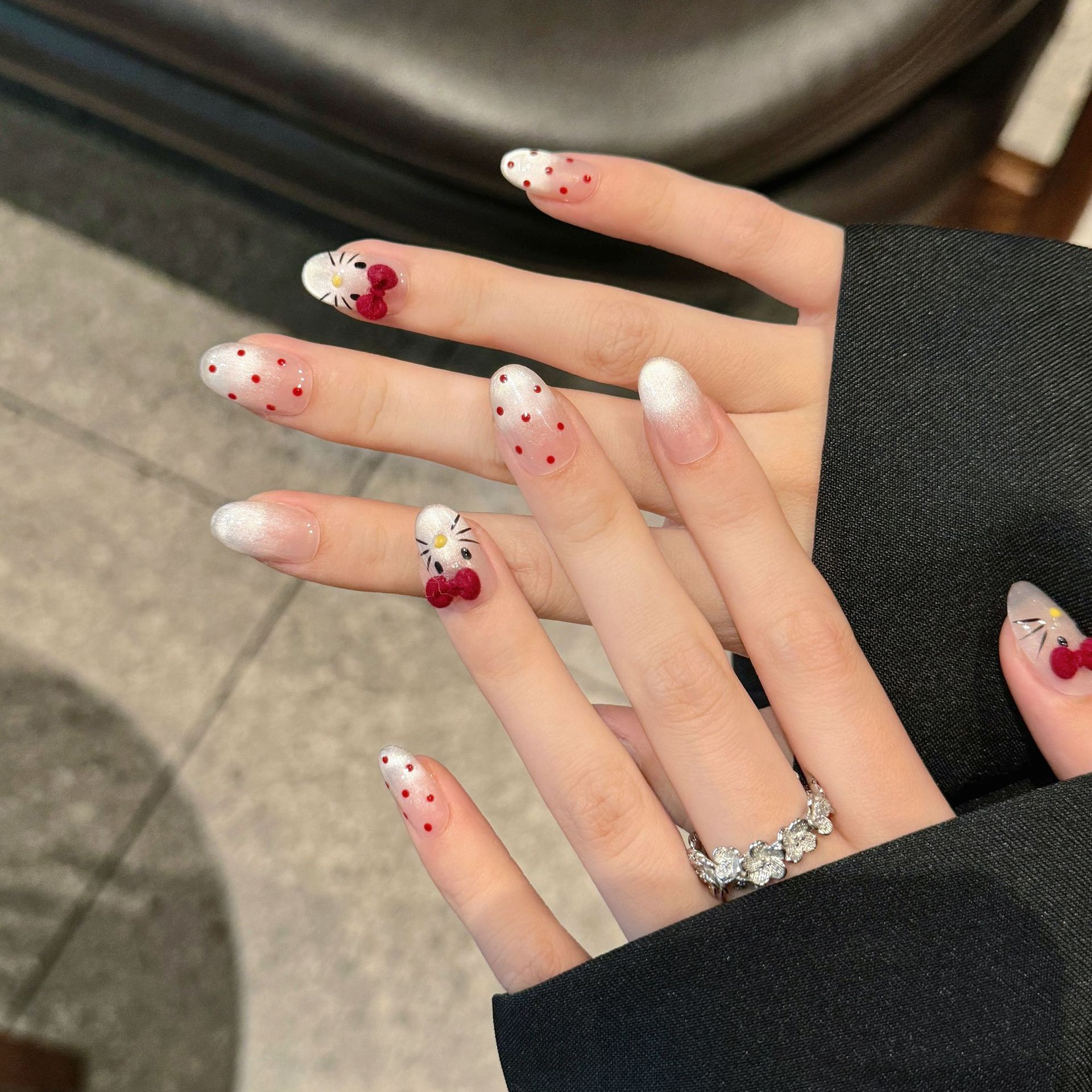 10 stuks pure handgeperste ova - Nail Art Cat Eye recensie en prijs