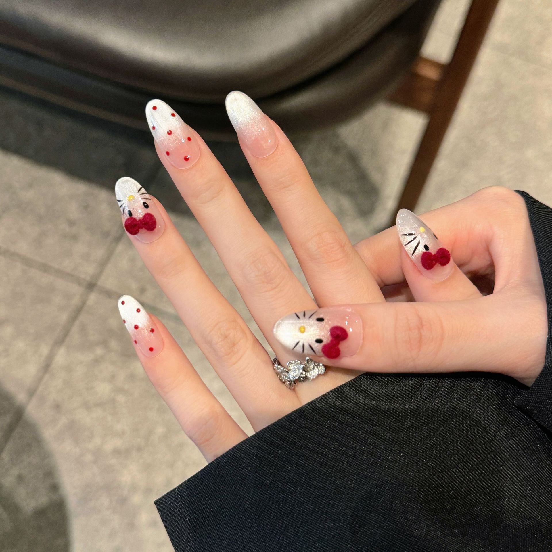 10 stuks pure handgeperste ova - Nail Art Cat Eye recensie en prijs